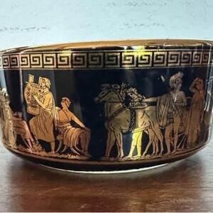 Handmade in Greece in 24K Gold Ashtray